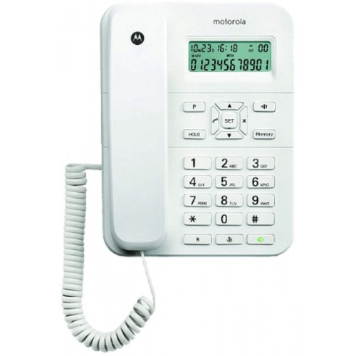 CORDED PHONES MOTOROLA CT202 WHITE
